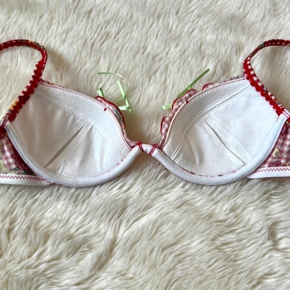 Intimissimi Gingham Butterfly Bra - Picture 9 of 12